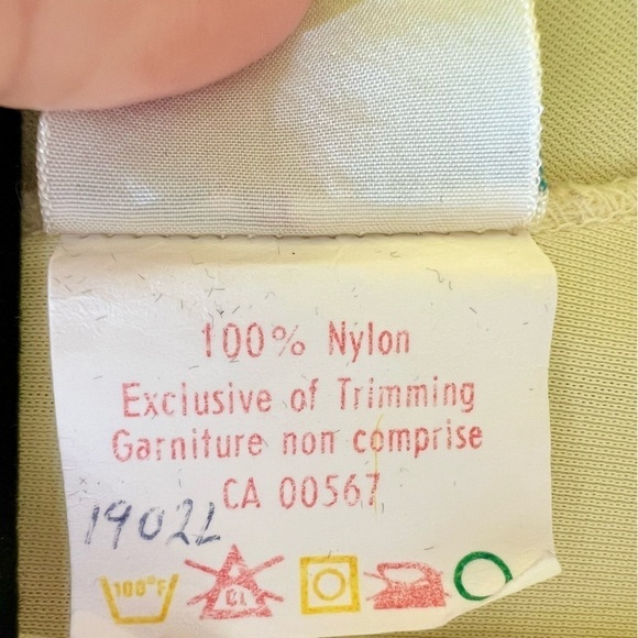 Vintage 60s 70s Cahill Montreal yellow nylon peignoir robe night gown set - Picture 13 of 16